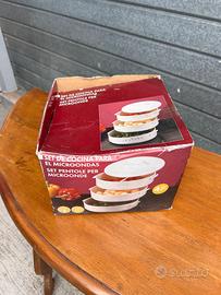 Set Pentole per Microonde 4 Pezzi