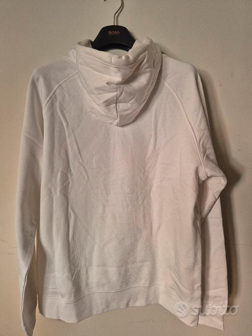 Felpa AS Roma Linea Fluo - Maglioncino Ufficiale, 80% Cotone Bio, Rosa Fluorescente - Foto 7