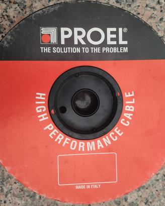 Bobina cavo audio coassiale schermato Proel HPC110