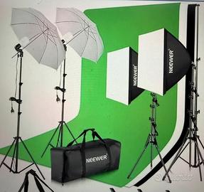 📸 Softbox e ombrelli fotografici