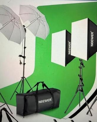 📸 Softbox e ombrelli fotografici