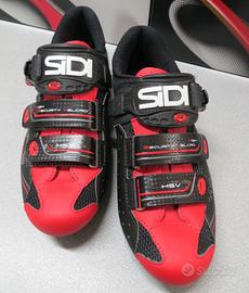 SIDI GENIUS 7 NERO NERO ROSSO STRADA
