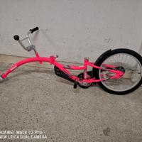 Bicicletta a rimorchio