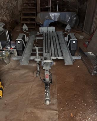 Carrello/Rimorchio portamoto Ellebi 750kg