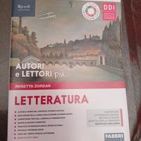 libro di letteratura "Autore e lettori più"