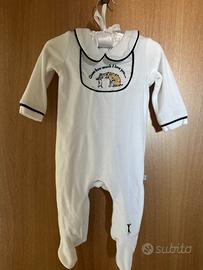 TUTINA BIANCA MANICA LUNGA GUESS