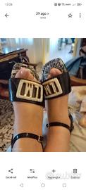Sandali donna estivi  moschino originali.