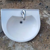 lavandino completo rubinettto e flessibili