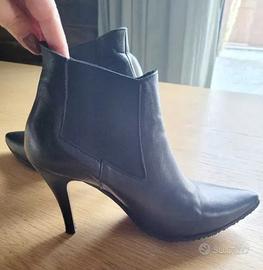 Buty, botki skórzane Venezia