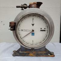 Vecchio contatore gas da laboratorio Junkalor