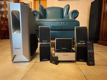 Home theatre Panasonic e lettore dvd