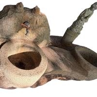 Scultura fontana panca