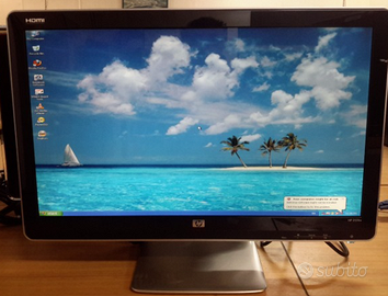 HP 2009v 20 inch Diagonal LCD Monitor e tastiera