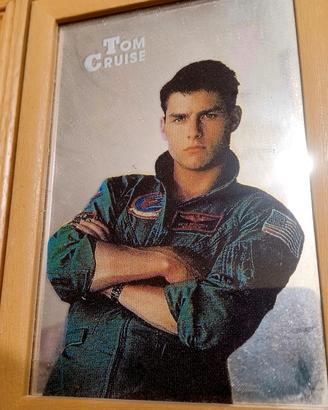 Quadretto specchio Tom Cruise TOP Gun 