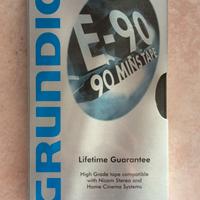 3 pezzi VHS Grundig E-90