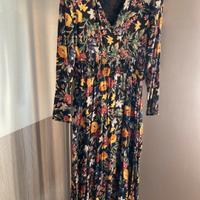 vestito zara a fiori