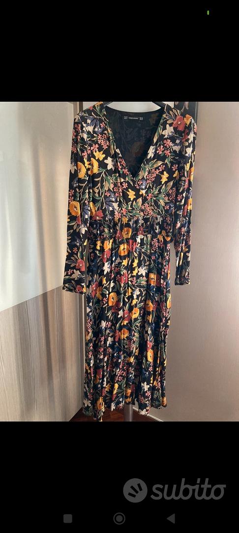 Zara vestito a fiori corto sales