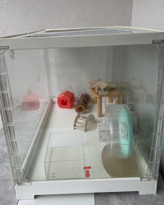 Kit Completo Criceti Niteangel Stacker + Ruota Ped