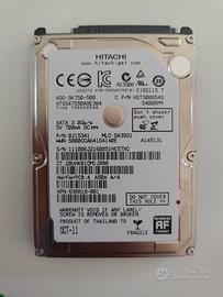 Hard Disk Interno Hitachi 500GB SATA 2.5"