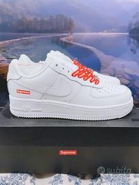 Nike Air Force 1 Low Supreme Bianco