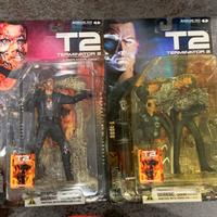 McFarlane Movie Maniacs Terminator 2 T800 T1000