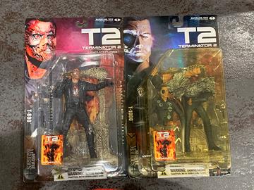 McFarlane Movie Maniacs Terminator 2 T800 T1000