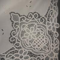 Completo Letto Matrimoniale in Lino Pizzo Calabro