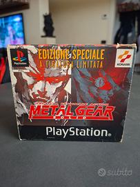 ps1 pal ITA 🇮🇹 Metal Gear Solid Edizione Limitat