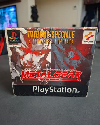 ps1 pal ITA 🇮🇹 Metal Gear Solid Edizione Limitat
