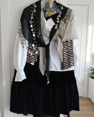 costume di carnevale per donna da zingara 