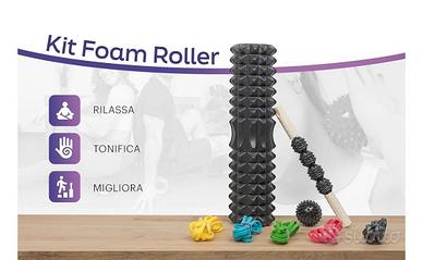 Rullo massaggiante in kit