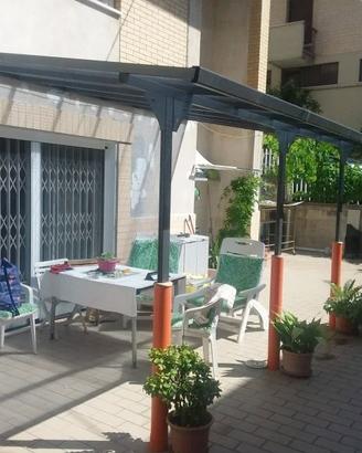 Pergola da giardino in alluminio