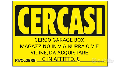 Garage box deposito via Nurra