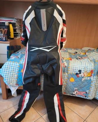 tuta moto di pelle APRO tg52