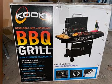 Barbecue a gas