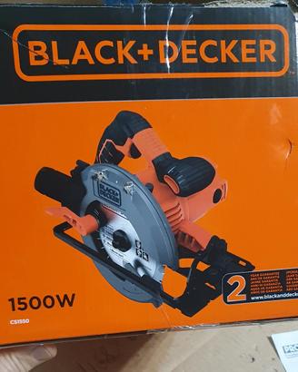 Sega circolare Black+Decker in garanzia  2 anni 