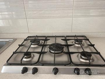 Piano cottura a gas Ariston 5 fuochi
