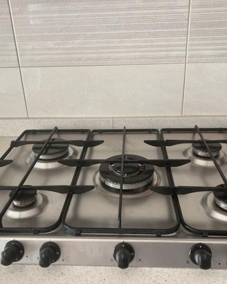 Piano cottura a gas Ariston 5 fuochi