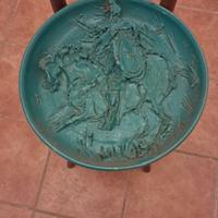 piatto da muro dipinto a mano