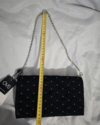 Pochette OVS nera in vellugo  – NUOVA