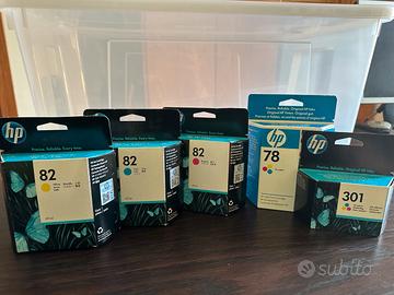 CARTUCCE HP 82 - HP 78 ed HP 301