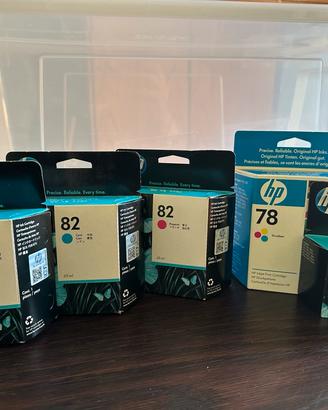 CARTUCCE HP 82 - HP 78 ed HP 301