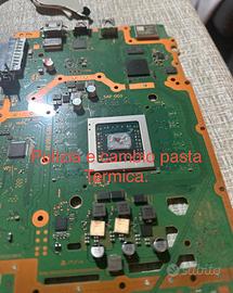 Manutenzione pulizia e cambio pasta termica ps3-4