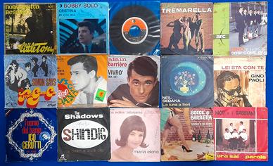 45 giri singoli vinile Anni '60 €2,50 cad.min.2 pz