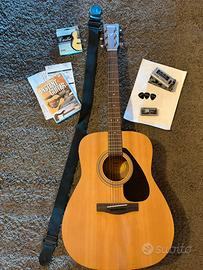 Yamaha F310 chitarra acustica+custodia e accessori