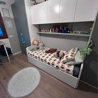 Letto doppio con letto a scomparsa