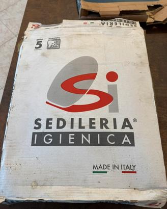 Copri sedili wc in resina