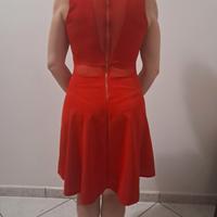 vestito elegante rosso