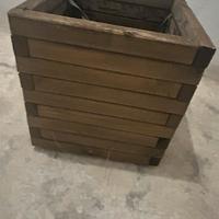 Vaso di legno cm 60•60