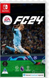  FC24 PER NINTENDO SWITCH, SPEDIZIONE A MANO